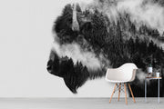 Photo Wallpaper Bison