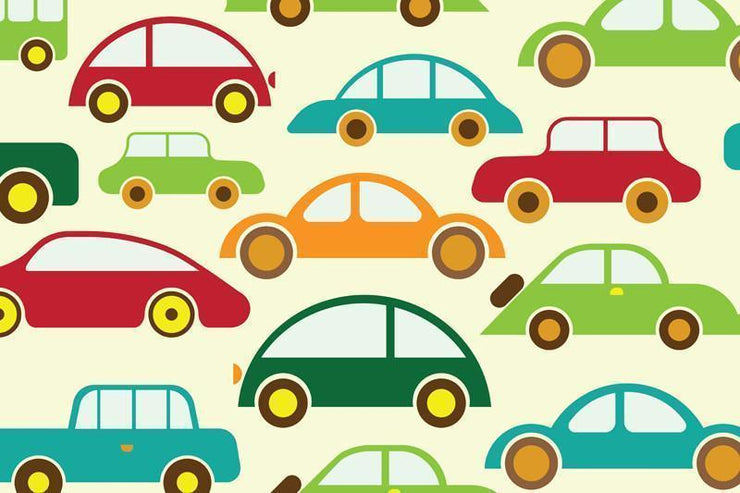 Car traffic Wall Mural-Kids' Stuff-Eazywallz