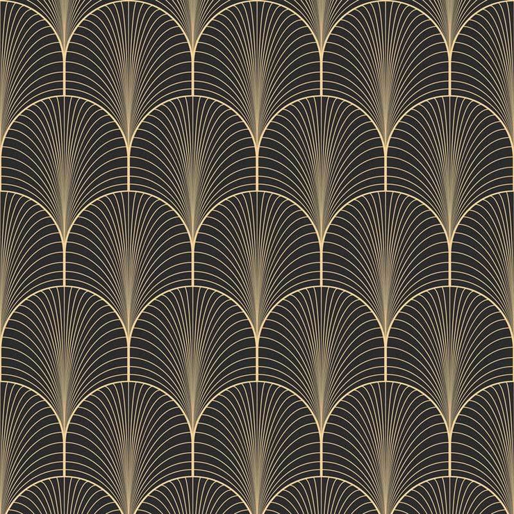 Gatsby Art Deco Removable Wallpaper-wallpaper-Eazywallz