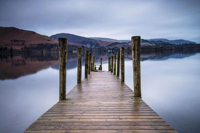 Old Pier Wall Mural-Landscapes & Nature-Eazywallz