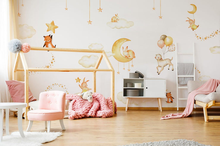 Sweet Dreams White Wall Mural