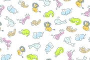 Adorable zoo pattern Wall Mural-Kids' Stuff-Eazywallz