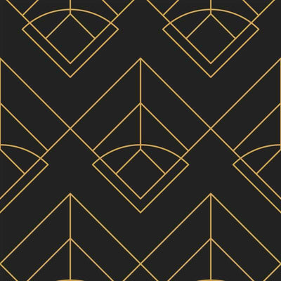 Art Deco 1 Removable Wallpaper-wallpaper-Eazywallz