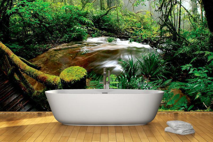 Beautiful rainforest Wall Mural-Landscapes & Nature-Eazywallz