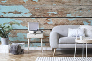 Color-Peel wood texture Wall Mural