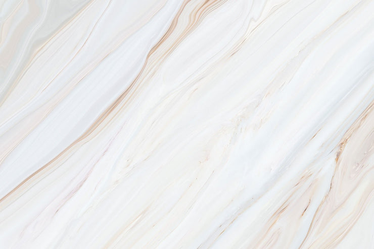 Clean White Marble Wallpaper Mural