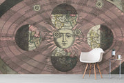 Sceno Syste Coper Wall Mural